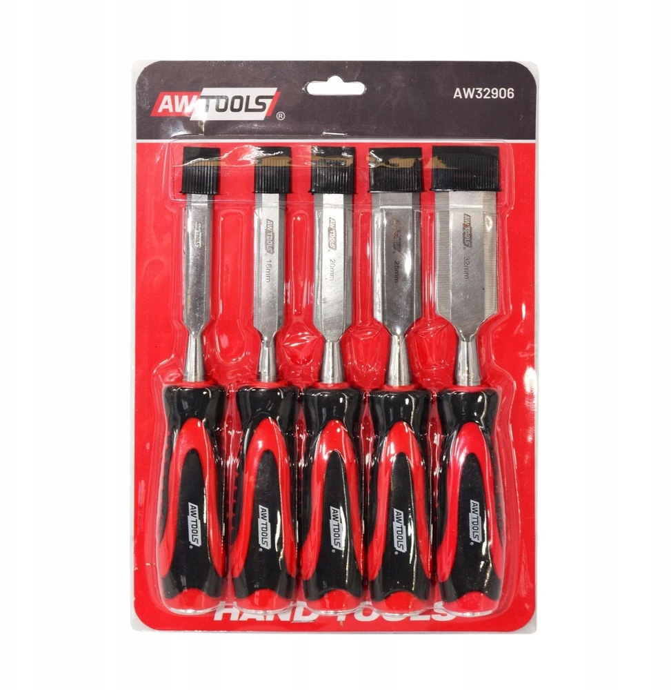 AW-Tools AWTOOLS KALTŲ RINKINYS SU PLAST. RANKENOMIS 5vnt. 14/16/20/25/32mm