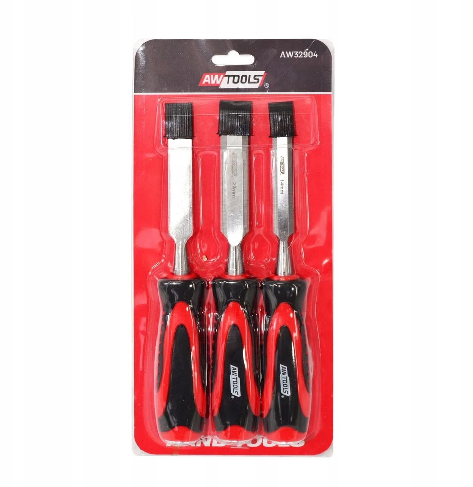 AW-Tools AWTOOLS KALTŲ RINKINYS SU PLAST. RANKENOMIS 3vnt. 14/16/20mm
