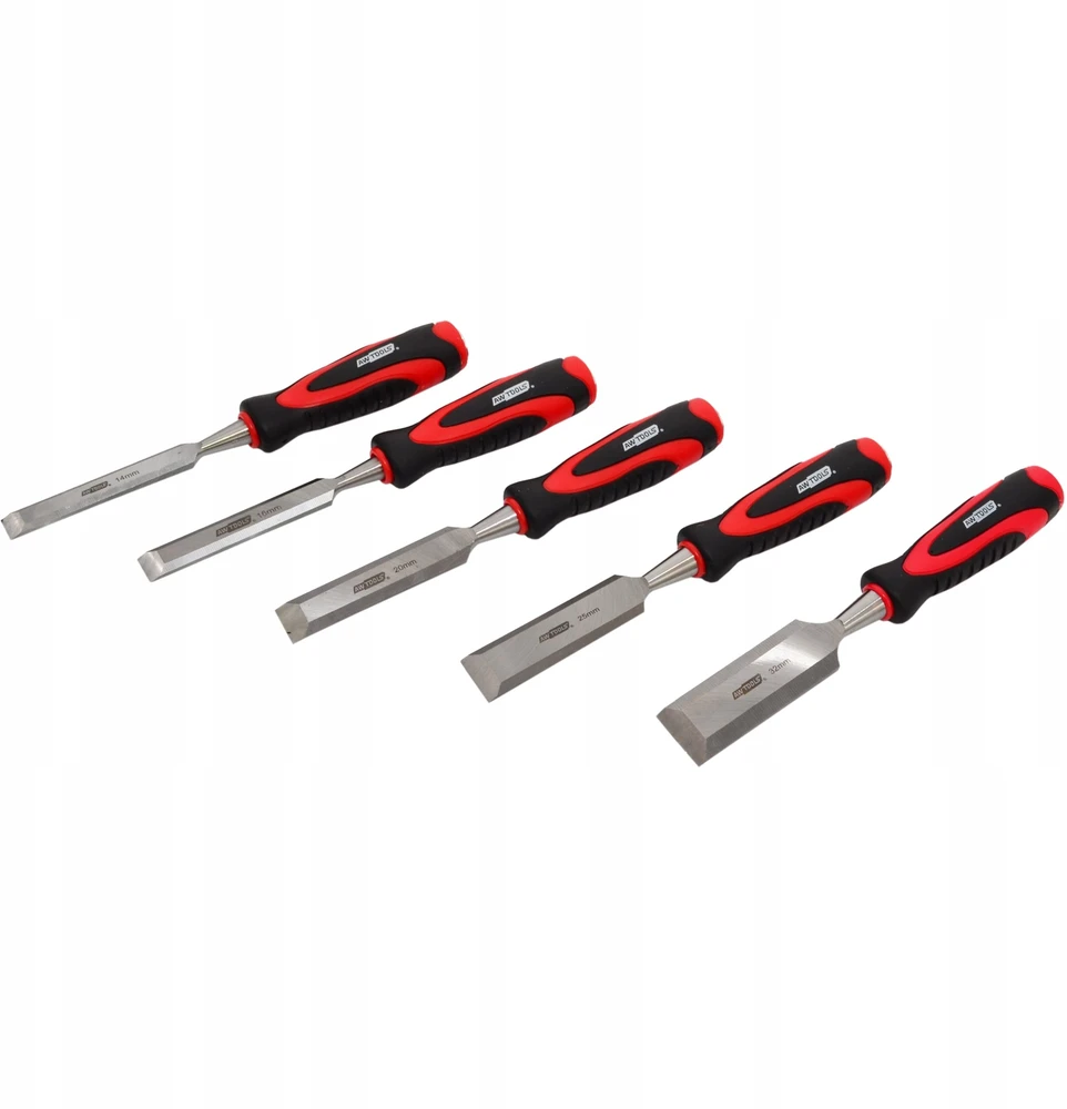 AW-Tools AWTOOLS KALTŲ RINKINYS SU PLAST. RANKENOMIS 5vnt. 14/16/20/25/32mm