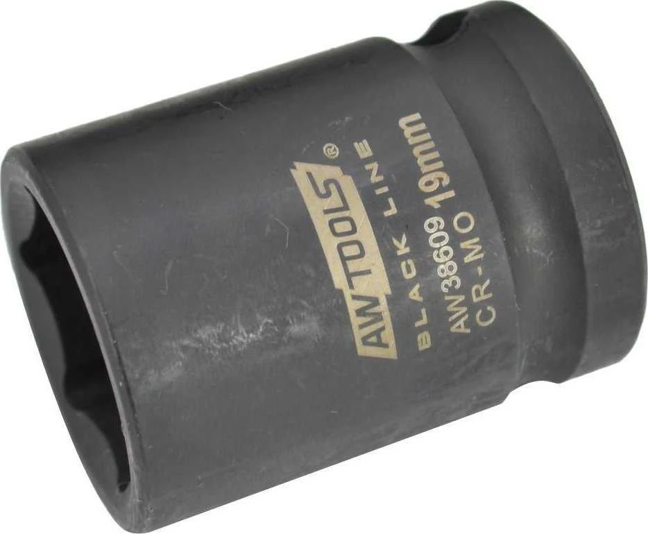 AW-Tools Smūginių galvučių rinkinys AWTools AW38623BL; 1/2''; 10-22 mm; 10 vnt.