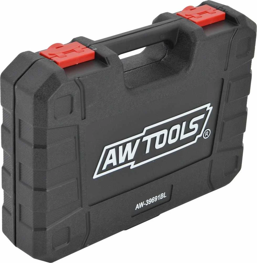 AW-Tools Smūginių galvučių rinkinys AWTools AW38691BL; 1/2''; 10-32 mm; 14 vnt.