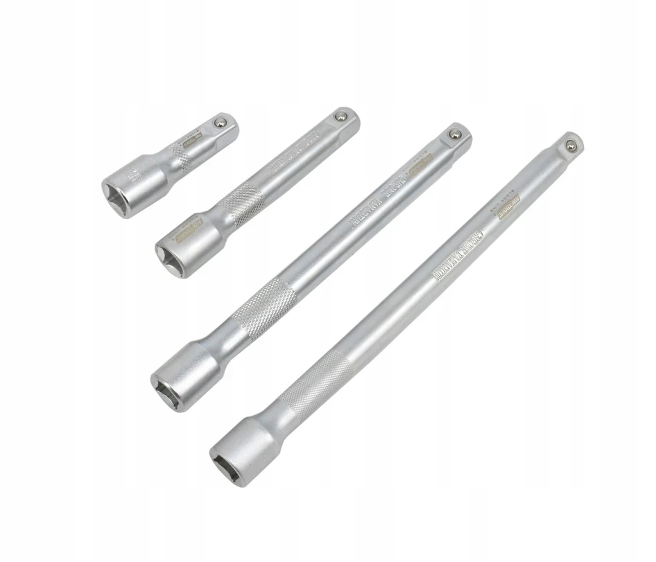 AW-Tools AWTOOLS 1/2″ ILGINAMŲJŲ ELEMENTŲ RINKINYS 4 vnt. 75mm, 125mm, 200mm, 250mm Juodas LINE