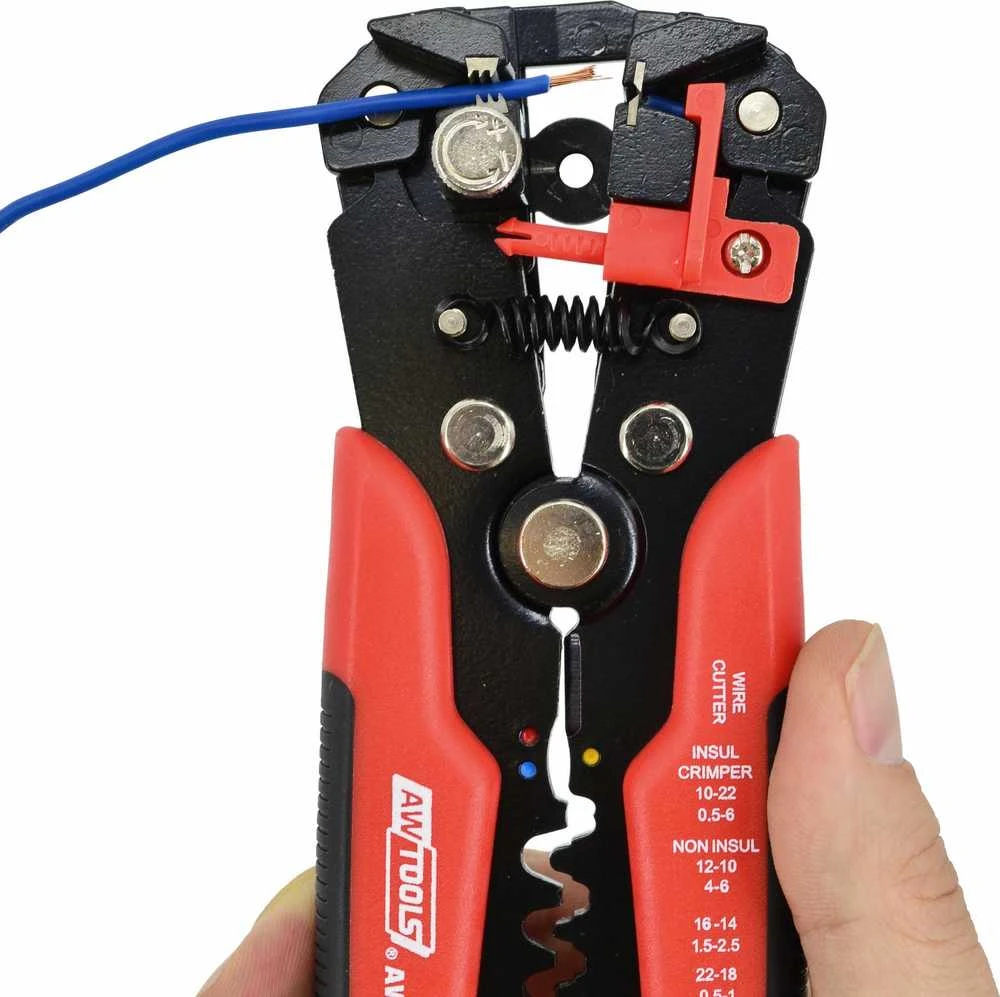 AW-Tools Laidų valymo replės AWTools AW16712; 0,5-6 mm²; 205 mm
