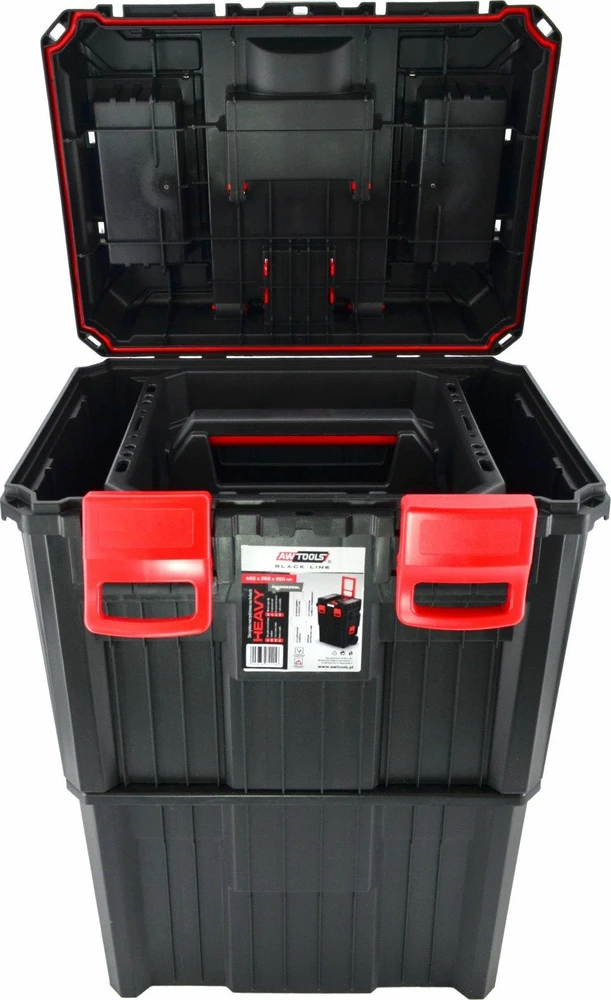 AW-Tools Įrankių dėžė AWTools AW30533BL; 450x360x640 mm