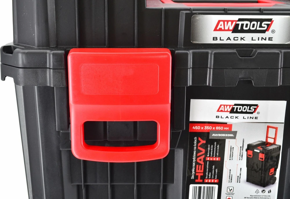 AW-Tools Įrankių dėžė AWTools AW30533BL; 450x360x640 mm
