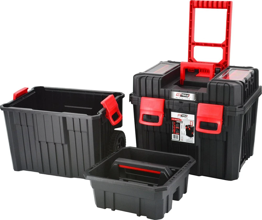 AW-Tools Įrankių dėžė AWTools AW30533BL; 450x360x640 mm