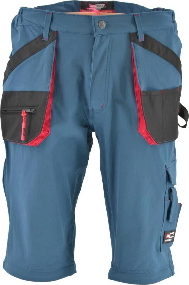 AW-Tools Kelnės AWTools AW02514; T2; 2XL; mėlyna/raudona