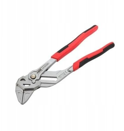AW-Tools AWTOOLS REGULIUOJAMOS REPLĖS RAKTAS 2in1/ 250mm NIKIEL Juodas LINE