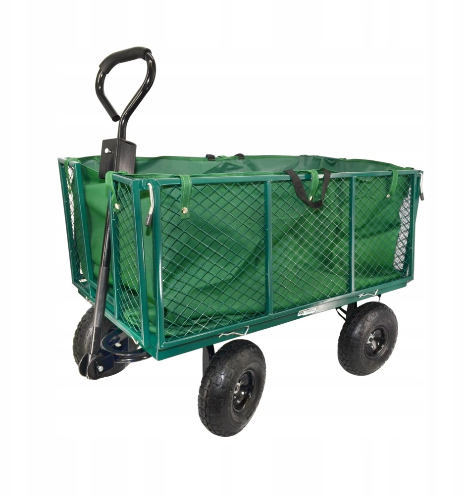 AW-Tools AWTOOLS SODO TRANSPORTAVIMO VEŽIMĖLIS AUKŠTAS SU UŽDANGALU 300kg