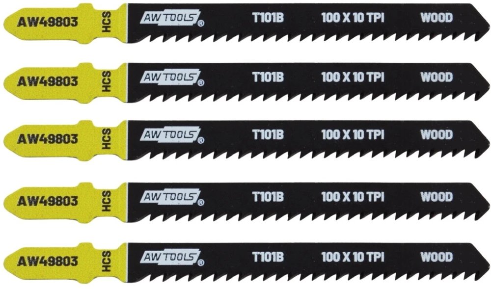 AW-Tools AWTOOLS PJŪKLELIS SIAURAPJŪKLIUI 100mm T101B /5vnt. /MEDIENAI
