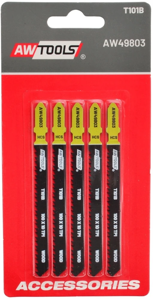 AW-Tools AWTOOLS PJŪKLELIS SIAURAPJŪKLIUI 100mm T101B /5vnt. /MEDIENAI