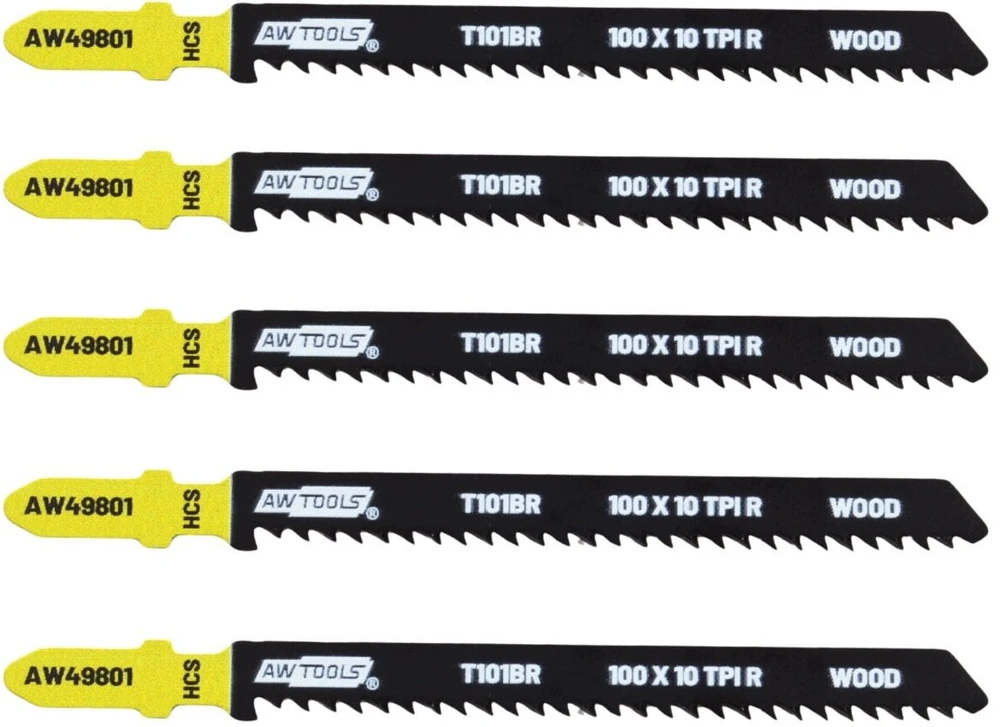 AW-Tools AWTOOLS PJŪKLELIS SIAURAPJŪKLIUI 100mm T101BR /5vnt. /MEDIENAI