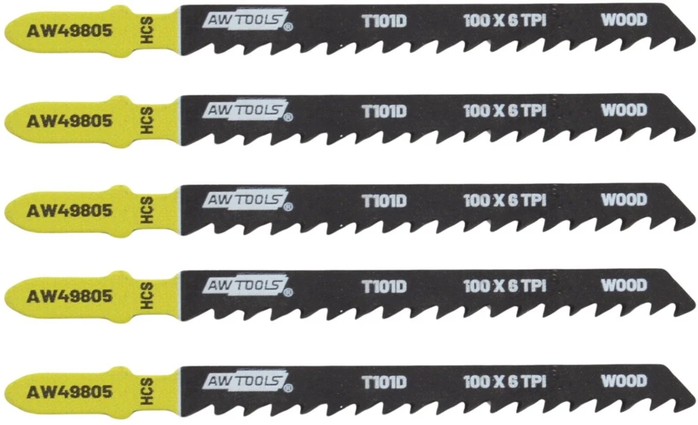 AW-Tools AWTOOLS PJŪKLELIS SIAURAPJŪKLIUI 100mm T101D /5vnt. /MEDIENAI