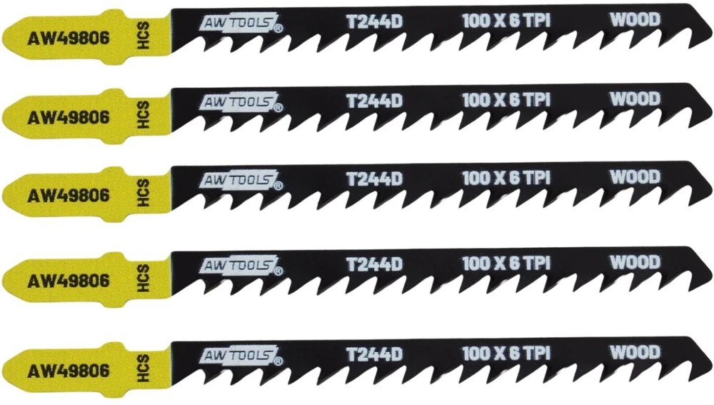 AW-Tools AWTOOLS PJŪKLELIS SIAURAPJŪKLIUI 100mm T244D /5vnt. /MEDIENAI
