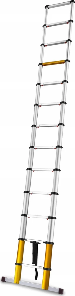 AW-Tools Teleskopinės kopėčios DRABEST 1x13 3,8m Premium
