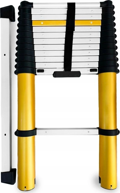 AW-Tools Teleskopinės kopėčios DRABEST 1x13 3,8m Premium
