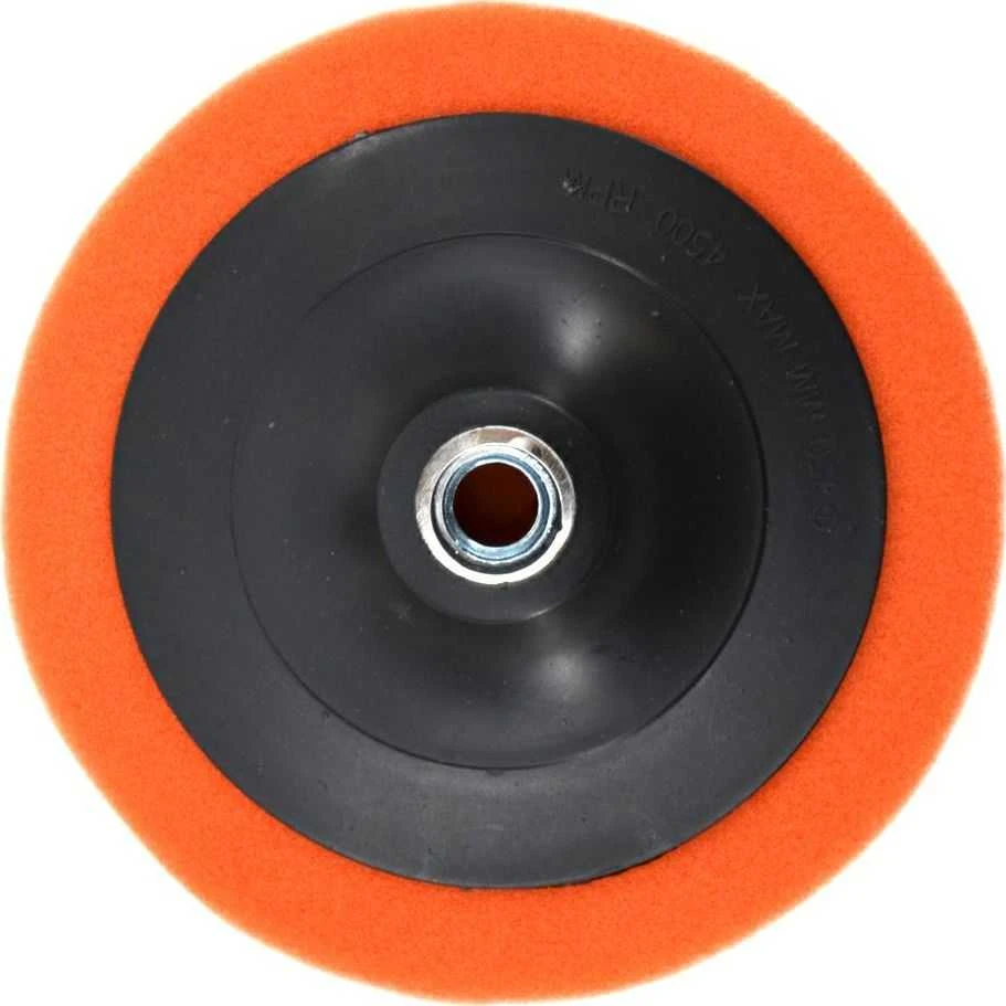 AW-Tools AWTOOLS DISKAS POLIRAVIMO 180mm KEMPINĖ ORANŽINIS M14 VIDUTINIO KIETUMO