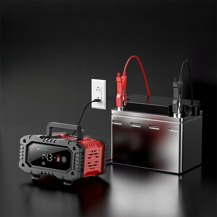EM IŠTIESINTUVAS FOXSUR 12V&24V 20A LCD