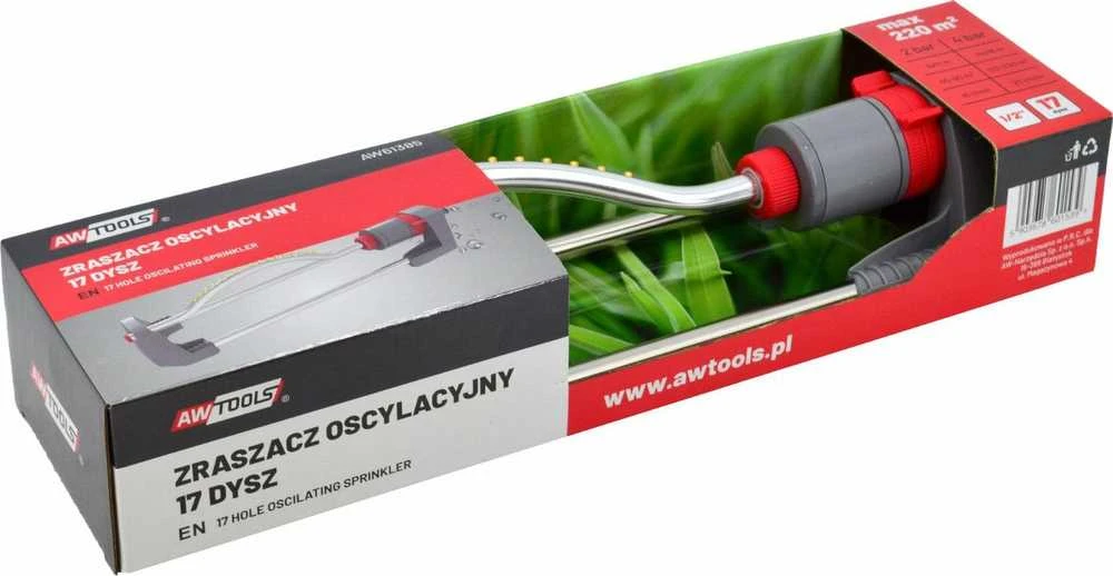 AW-Tools AWTOOLS VIRBANTIS METALINIS BURŠKLAS SU ŽALVARINIAIS ANTGALAIS