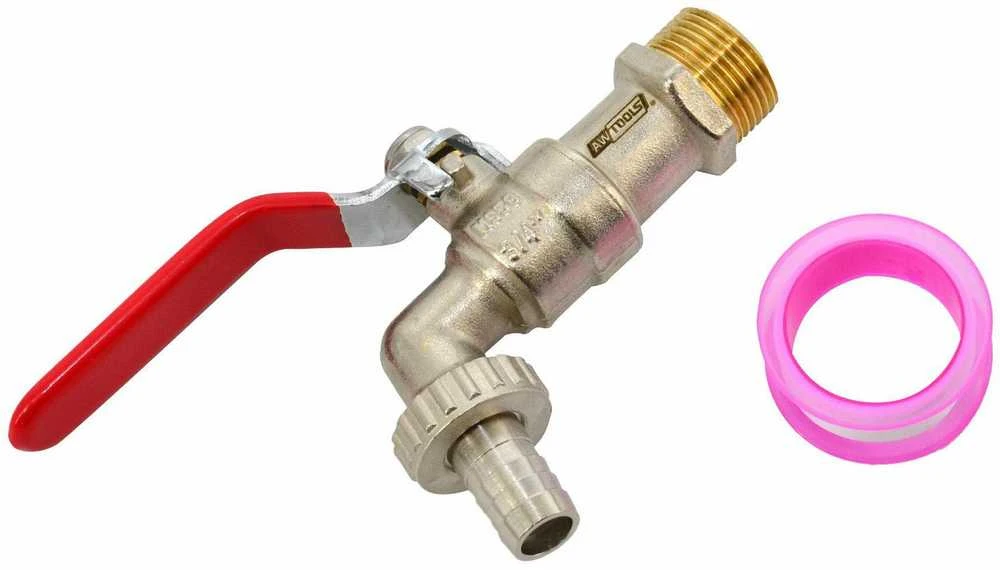 AW-Tools AWTOOLS SODINIS ČIAUPAS ŽALVARINIS NIKELIUOTAS 3/4″ IŠORINIS SRIEGIS 3/4″