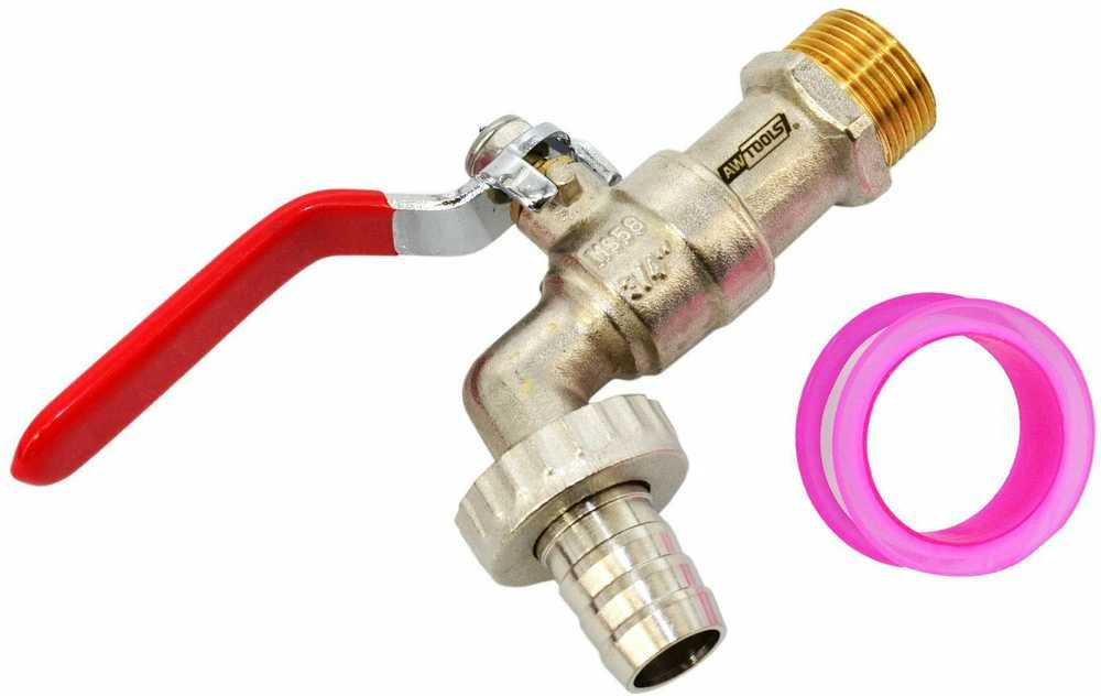 AW-Tools AWTOOLS SODINIS ČIAUPAS ŽALVARINIS NIKELIUOTAS 3/4″ IŠORINIS SRIEGIS 1″