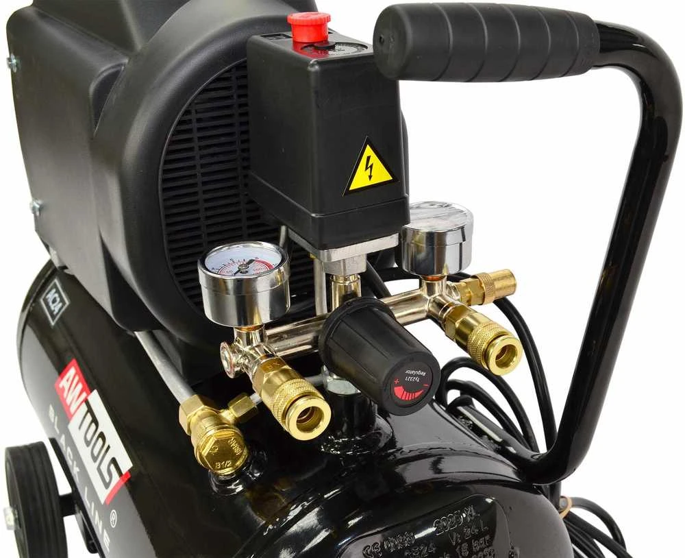 AW-Tools Kompresorius AWTools AC24; 1,5 kW; 24 l