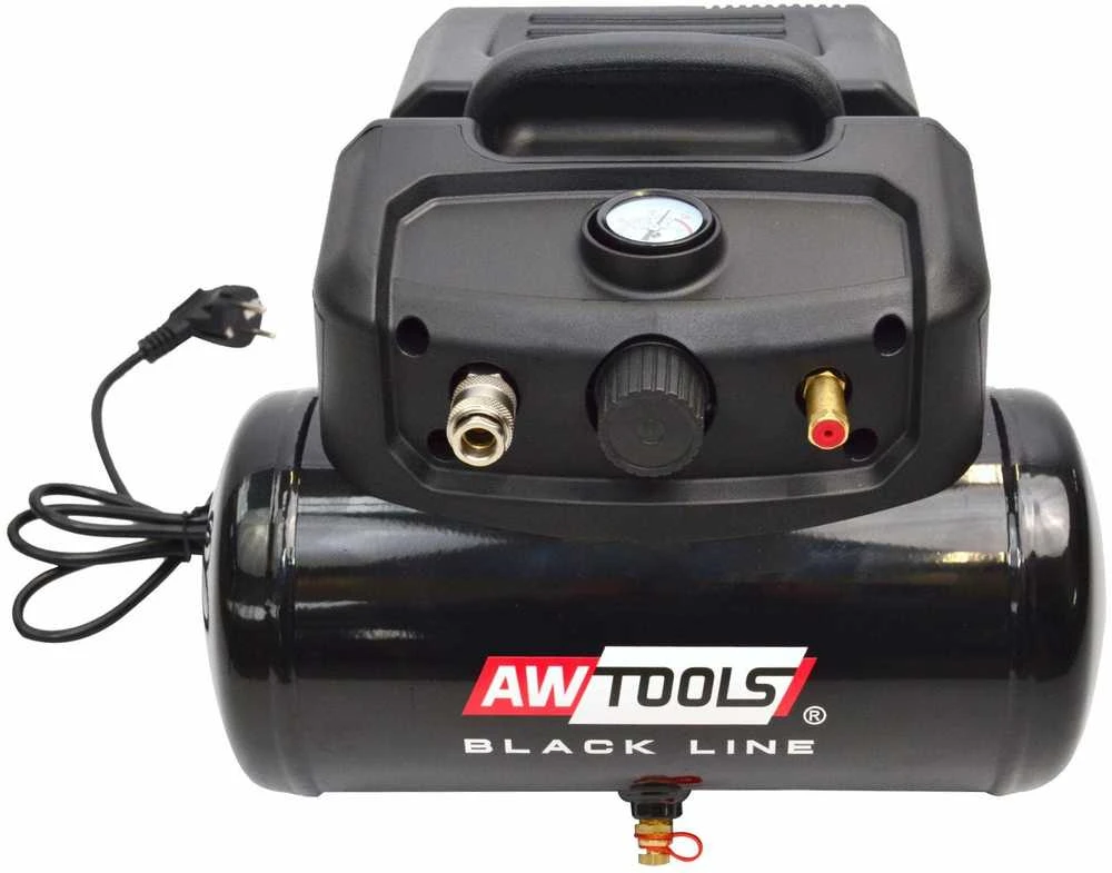 AW-Tools Kompresorius AWTools AC6; 1,2 kW; 6 l