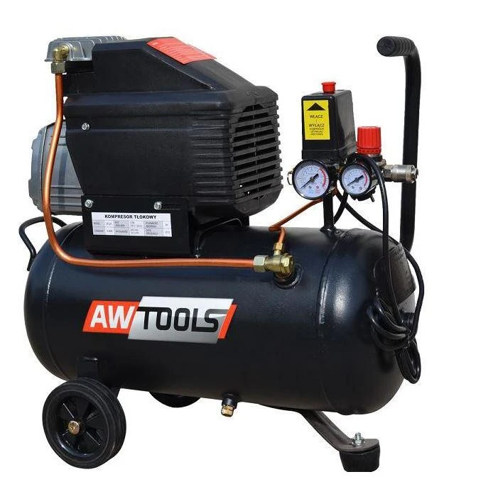 AW-Tools AWTOOLS Kompresorius OLEJOWA FL-24L našumas 245/min. rezervuaro talpa 24l