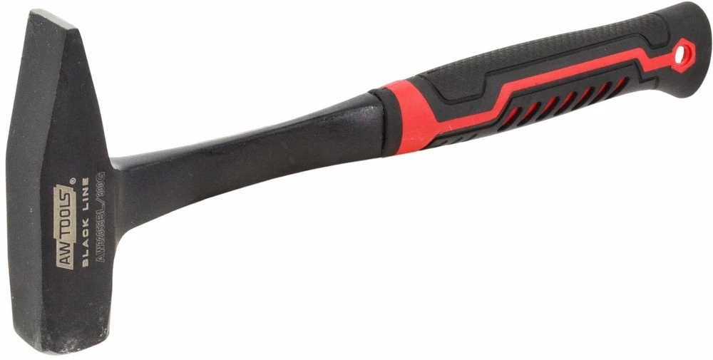AW-Tools AWTOOLS ŠALTKALVIŠKAS PLAKTUKAS 500g MONOBLOCK Juodas LINE
