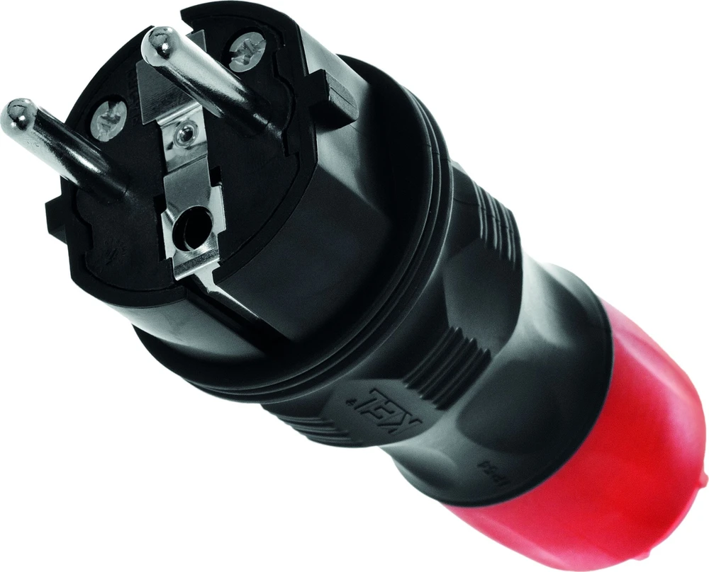 Blow WT-54 tiesus juodas/raudonas kištukas