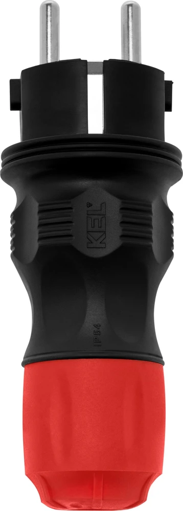 Blow WT-54 tiesus juodas/raudonas kištukas