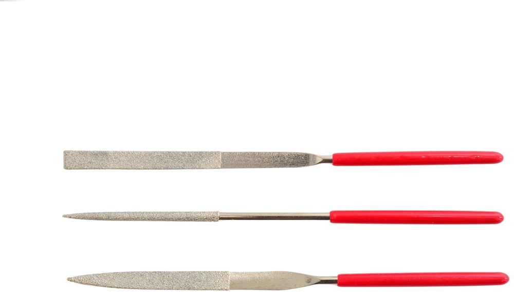 AW-Tools AWTOOLS DEIMANTINIŲ DILDŽIŲ RINKINYS 3 vnt./140mm