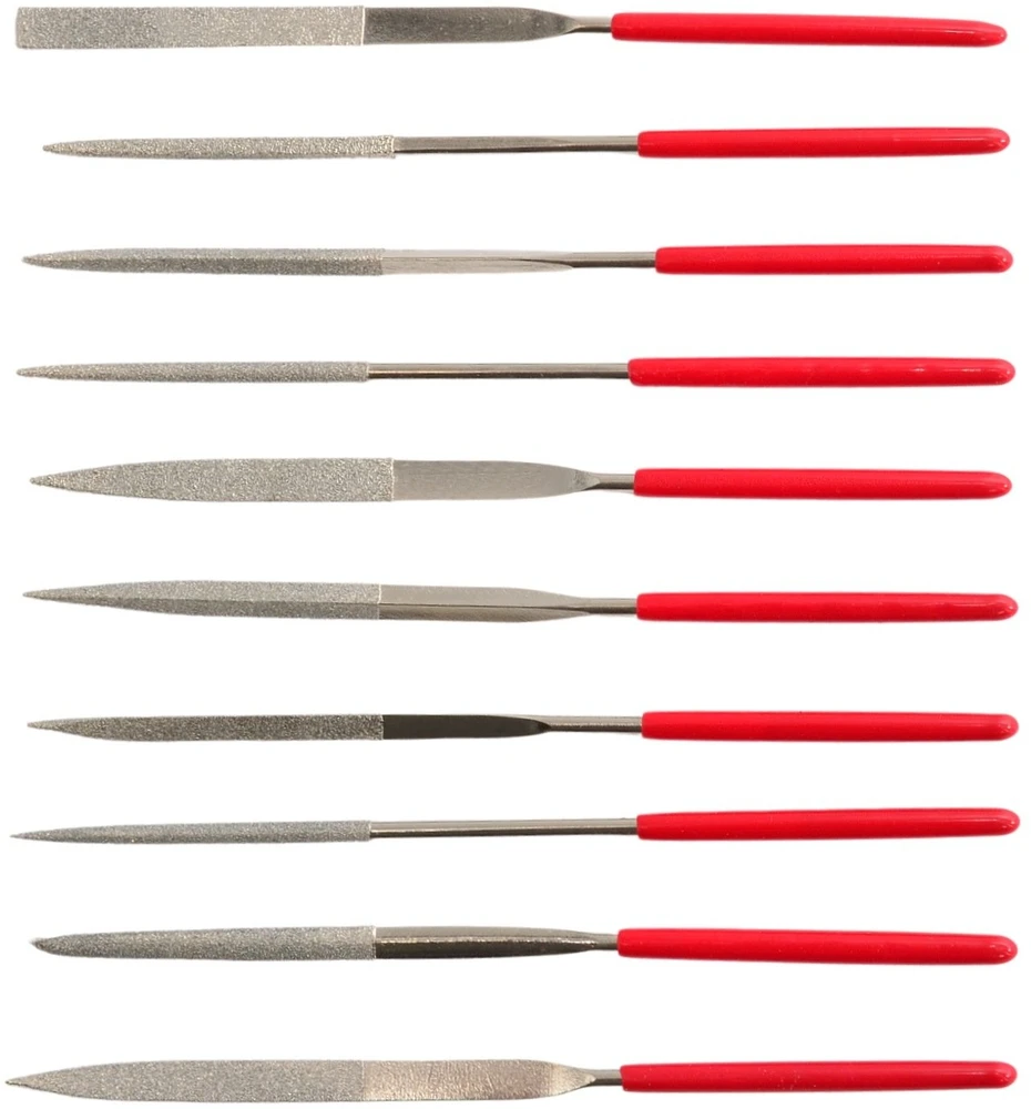 AW-Tools AWTOOLS DEIMANTINIŲ DILDŽIŲ RINKINYS 10 vnt./140 mm