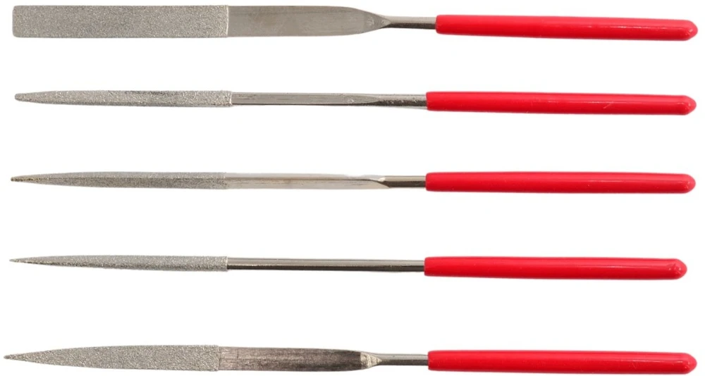 AW-Tools AWTOOLS DEIMANTINIŲ DILDŽIŲ RINKINYS 5 vnt./160mm