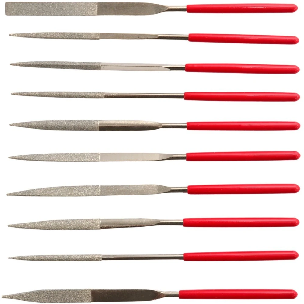 AW-Tools AWTOOLS DEIMANTINIŲ DILDŽIŲ RINKINYS 10 vnt./160 mm
