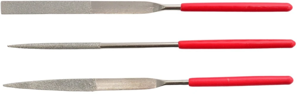 AW-Tools AWTOOLS DEIMANTINIŲ DILDŽIŲ RINKINYS 3 vnt./160mm