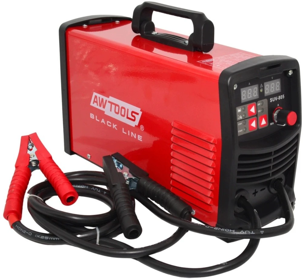 AW-Tools AWTOOLS PROSTOWNIK SUV-805 INWENTOROWY 12V/24V SU PALEIDIMO FUNKCIJA Juodas LINE