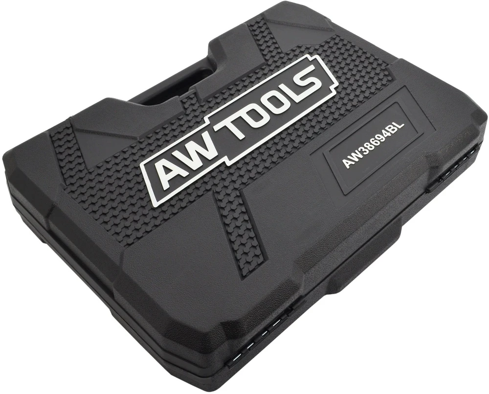 AW-Tools AWTOOLS SMŪGINIŲ GALVUČIŲ RINKINYS 1/2″ 35vnt./8-32mm/ TRUMPOS IR ILGOS Juodas LINE