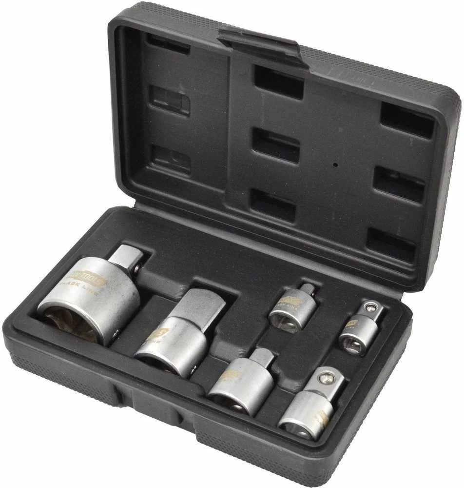 AW-Tools AWTOOLS ADAPTERIŲ RINKINYS 6vnt. CRV Juodas LINE