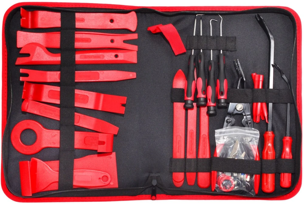 AW-Tools AWTools Rinkinys ściągaczy do tapicerki nylon 38cz. (AW17313)