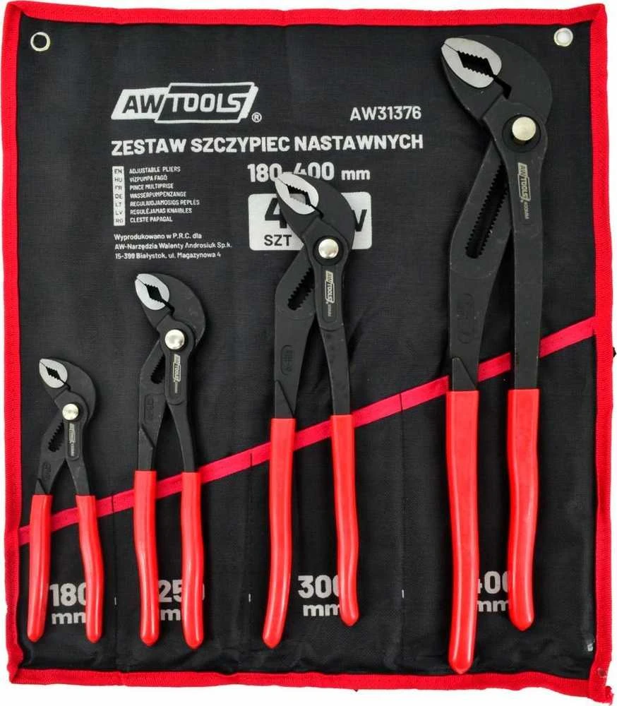 AW-Tools AWTOOLS REGULIUOJAMŲ REPLIŲ RINKINYS 4 vnt. (7/10/12/16″)