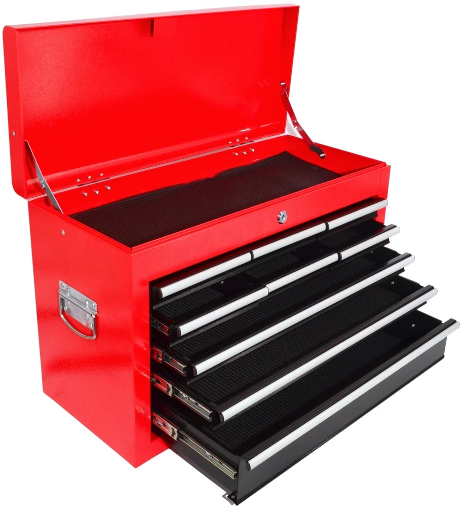 AW-Tools AWTOOLS METALINĖ ĮRANKIŲ DĖŽĖ 9 STALČIAI 60x26x39cm