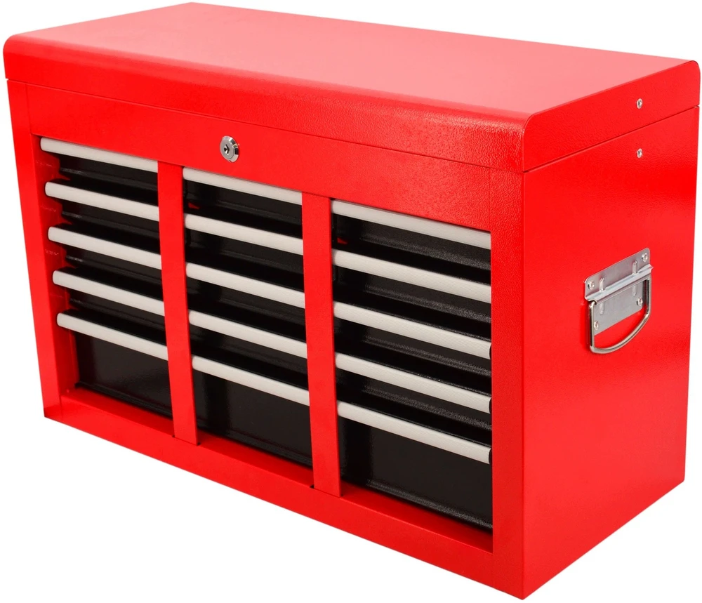 AW-Tools AWTOOLS METALINĖ ĮRANKIŲ DĖŽĖ 9 STALČIAI 60x26x39cm