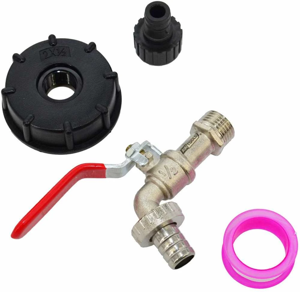 AW-Tools AWTOOLS SODINIS ČIAUPAS TALPYKLAI CINKUOTAS NIKELIUOTAS 1/2″ IŠORINIS SRIEGIS 3/4″ MAUSER
