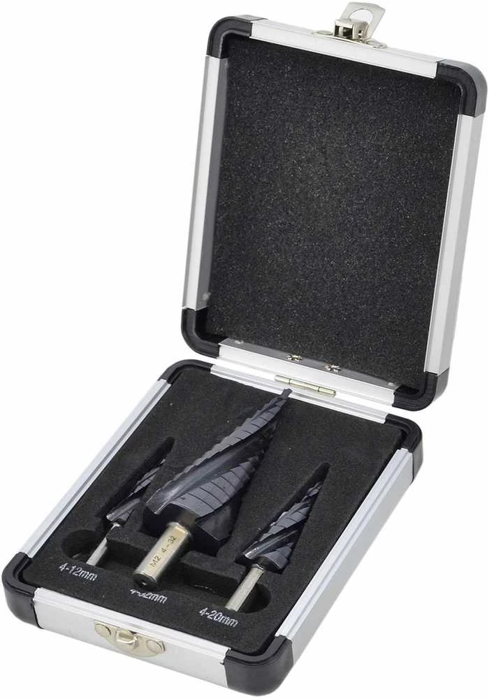 AW-Tools Pakopinis grąžtas AWTools AW40943BL; 3 vnt.