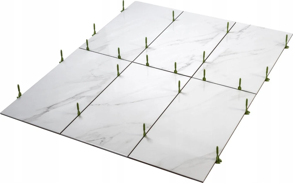 Pozostali Producenci PLYTELIŲ LYGIAVIMO SISTEMA, TIESUS PAGRINDAS 1mm /100vnt. PRO-LEVELING