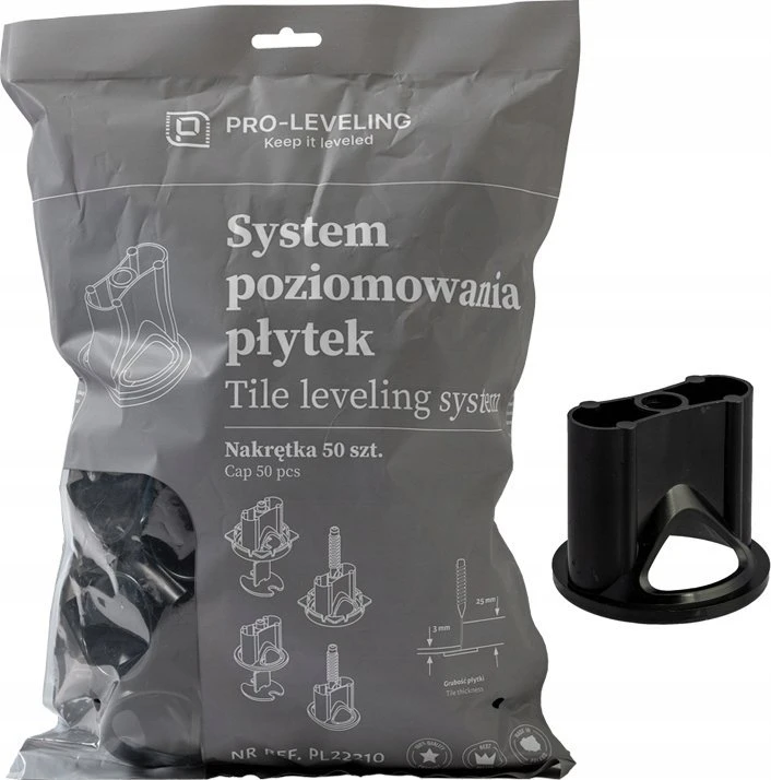 Pozostali Producenci PLYTELIŲ LYGIAVIMO SISTEMA VERŽLĖ /50vnt. PRO-LEVELING