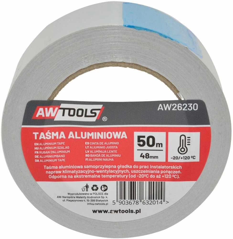 AW-Tools AWTOOLS ALIUMINIO JUOSTA 48*50m