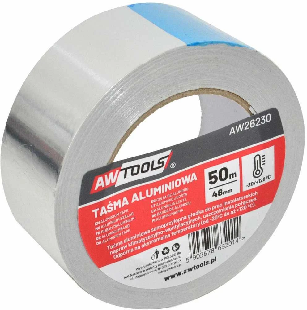 AW-Tools AWTOOLS ALIUMINIO JUOSTA 48*50m