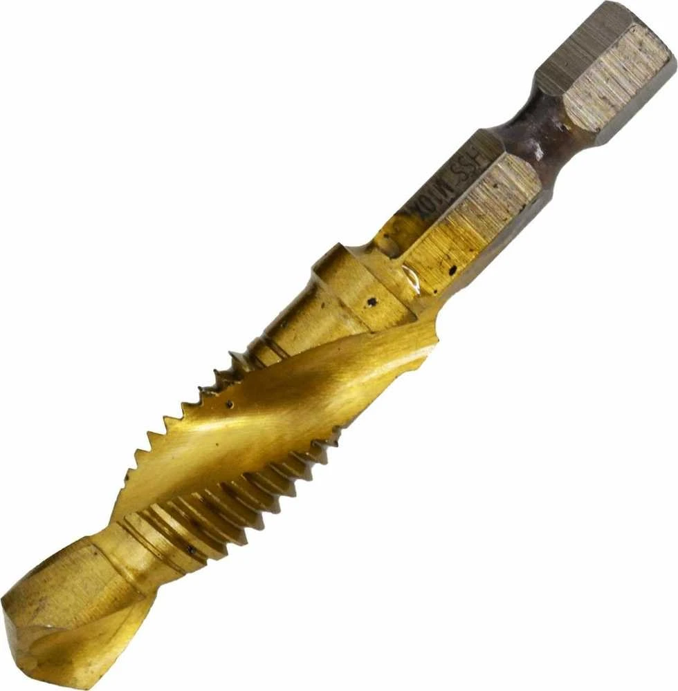 Grąžtas AW-Tools Sriegiklis AWTools AW20590; HEX; HSS; M3-M10; 7 vnt.